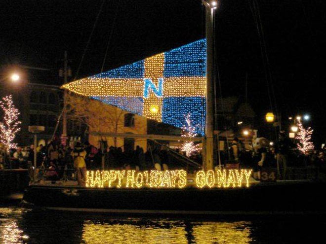 Boat parade in Annapolis ©  SW